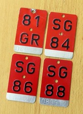 4x Schweizer Fahrrad