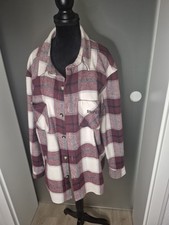 Snipes Jacke Rot Karriert Gr