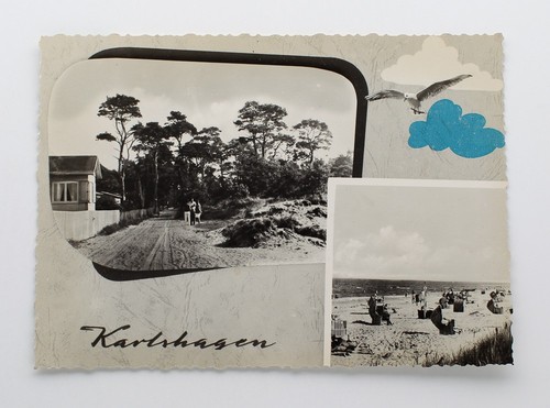Echtfoto postkarte - postkarte,