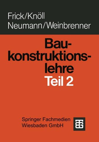 Baukonstruktionslehre german - baukonstruktionslehre, (german