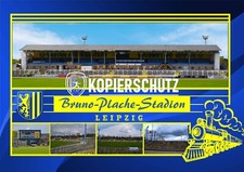 Bruno-Plache-Stadion Leipzig 2 Stadionpostkarte 1.FC Lok Leipzig Stadion