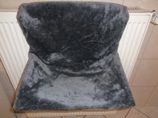 Woolie Pets Katzen Liegemulde für Heizkörper Plüsch 45 × 26 × 30 cm grau