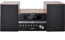 Blaupunkt MS46BT Mini HI-FI CD MP3 AUX USB CD Bluetooth Home Stereoanlage Holz