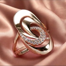 🌀EDLES  Ring Rosegold Echte