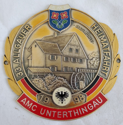 Adac plakette allgäuer - adac, plakette,
