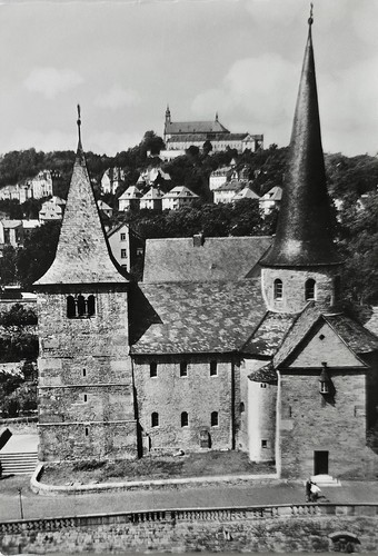 Fulda michaelskirche - ak,