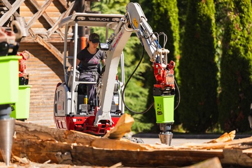 Kegelspalter erdbohrer bagger - kegelspalter,