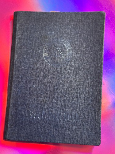 Altes seefahrtsbuch 1964 - altes,