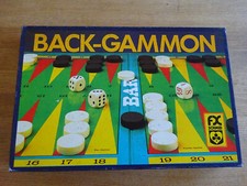 Back-Gammon, FX Schmid, Spiel, vollständig, 3-1