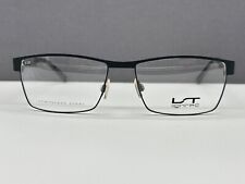 Lightec Brille Herren Damen Eckig  schwarz silber groß l XL Morel NP:239€