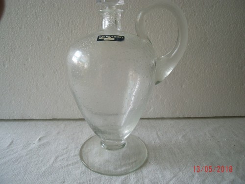 Schöne glaskaraffe 18cm hoch - schöne,