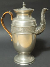 Alte Biedermeier Zinnkanne