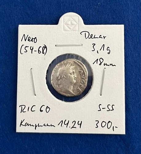 Nero denar salus silber - nero,