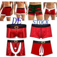 DE Herren Samt Weihnachten