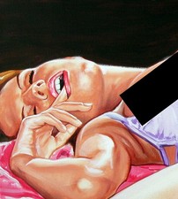 "FANTASIE DER SINNE" Bild Motiv No. 112 Akt Erotik Grafik Bild Erotic Graphic