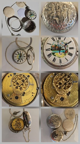 Spindeluhr antique verge - antique,