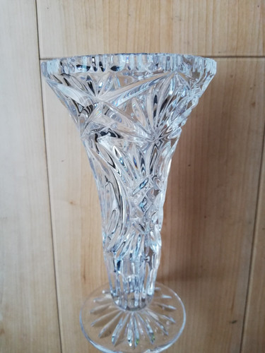 Alte bleikristall vase - alte, mit