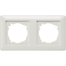 Siemens Schalterprogramm 2fach Rahmen  Delta Weiß 5TG25520 1 St.