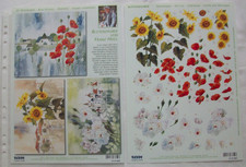 Stanzbogen - 3 Motive Blütenzauber von Franz Heigl - Reddy - siehe Bild