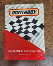 b010 - kk030 - Matchbox - kleiner Katalog/Prospekt - 1985 MATCHBOX FAHRZEUGE