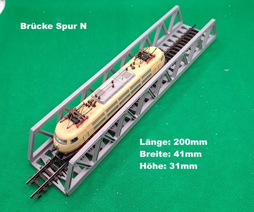 Brücke 200mm spur 1gl 3 - n, 1gl.
