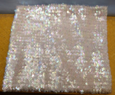 27689. Pailetten Top  Shirt Bandeau  weiss  Gr. XS  rise