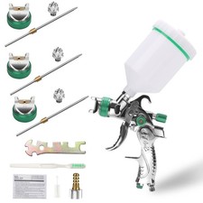 HVLP Lackierpistole 1,4/1.7/2.0mmSpritzpistole Füller Grundierung Spritzspachtel
