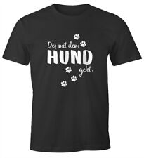 Herren T-Shirt mit Hundemotiv