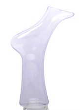 Schaufensterfuß Schaufensterpuppe Dekofuß für Socken transparent