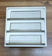 Siedle TM 511-3 W Klingeltaster 3-fach Tastenmodul Weiß GEPRÜFT!