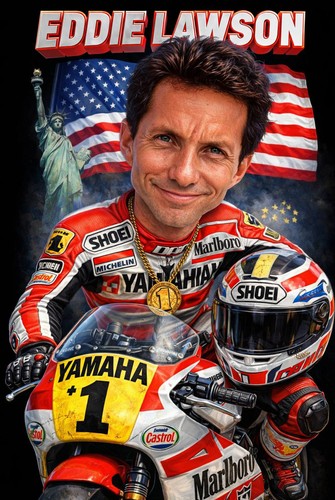 Blechschild eddie lawson - eddie,