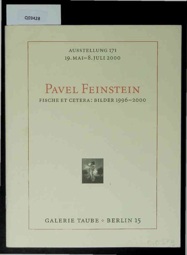 Pavel feinstein fische - fische, et