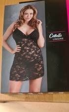 Cotelli Lingerie Negligee Set XXL
