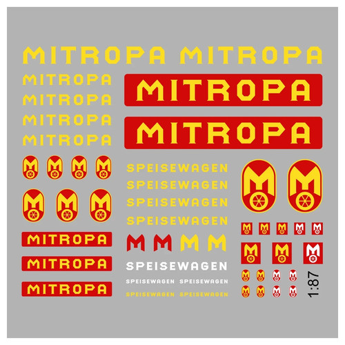 Waterslide decal spur - decal, 1:87