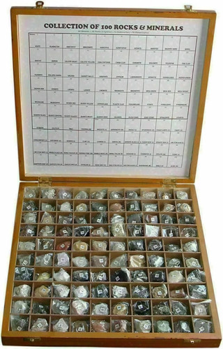 100 steine mineralien - &,