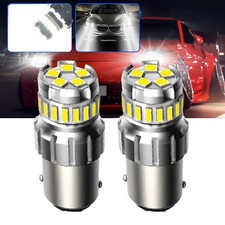 2X P21/ 5W 1157 Led Weiß