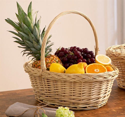 Bügelkorb geschenkkorb weide - bügelkorb,