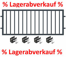 Zaunfeld Zaunelement Metallzaun Gartenzaun Lagerabverkauf "Paris" 110x160 cm
