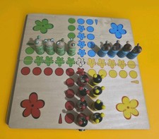 Holz-LUDO-Tiere Mensch Ärgere