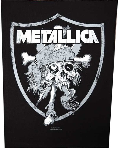 Metallica raiders skull - metallica,