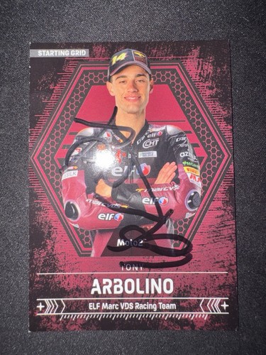 Tony arbolino motogp panini - arbolino,