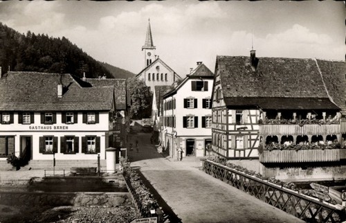 Schiltach schwarzwald - ak, im