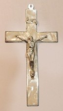 Kreuz Inri Jesus Metall mit