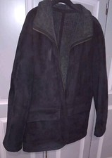 Jacke Art Wildleder Steiner Swiss Mantel Orginal Knielang