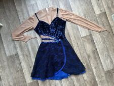 * schönes Kleid / Kostüm  Eiskunstlaufkleid Gr. S/M *