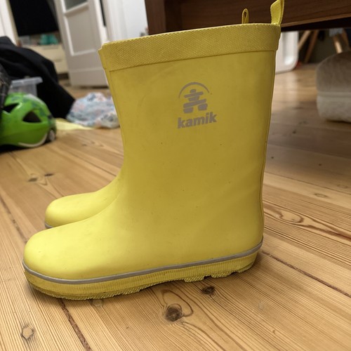 Gelbe kamik gummistiefel - gelbe,