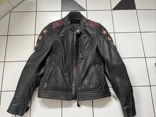 Held leder bikerjacke damen - damen, m