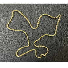 14k gelbgold kordelkette - 14k,