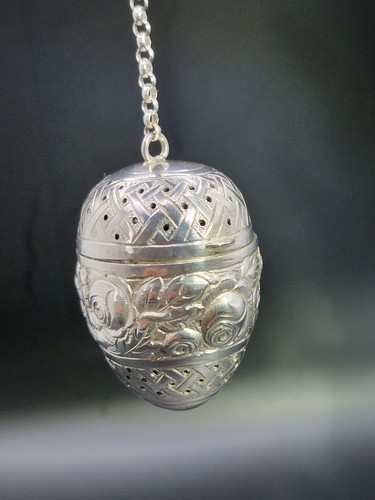 925 silber antik - silber, ,tee-ei/