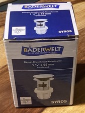 Design Druckknopf Ablaufventil 1 1/4 X 65mm